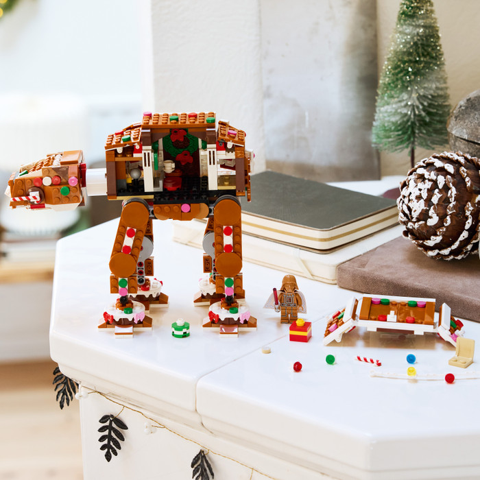 LEGO Star Wars Lebkuchen AT-AT 40806 produkt in gebrauch