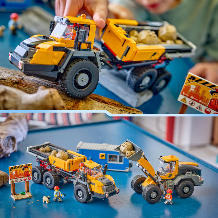 LEGO City Kipplaster und Schaufellader 60494 detail