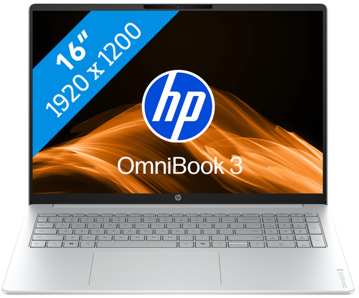 HP OmniBook 3 R3 16-by0031ng - 16'' - AMD Ryzen 3  - 8GB RAM/512GB SSD Main Image