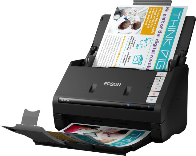 Epson WorkForce ES-550W produkt in gebrauch