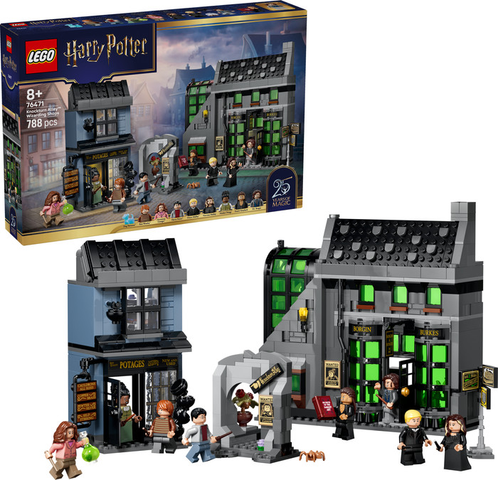 LEGO Harry Potter Zaubererläden in der Winkelgasse 76471 rechte seite