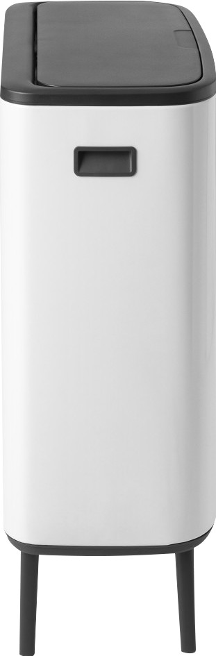 Brabantia Bo Touch Bin Hi Mülleimer - 60 l - Weiß rechte seite