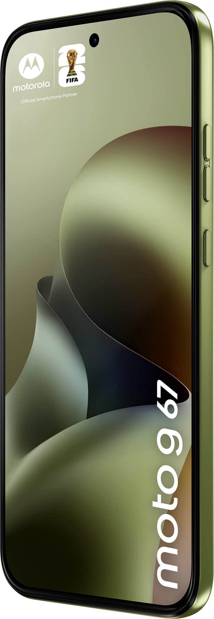 Motorola Moto G67 Grün 128GB 5G vorne