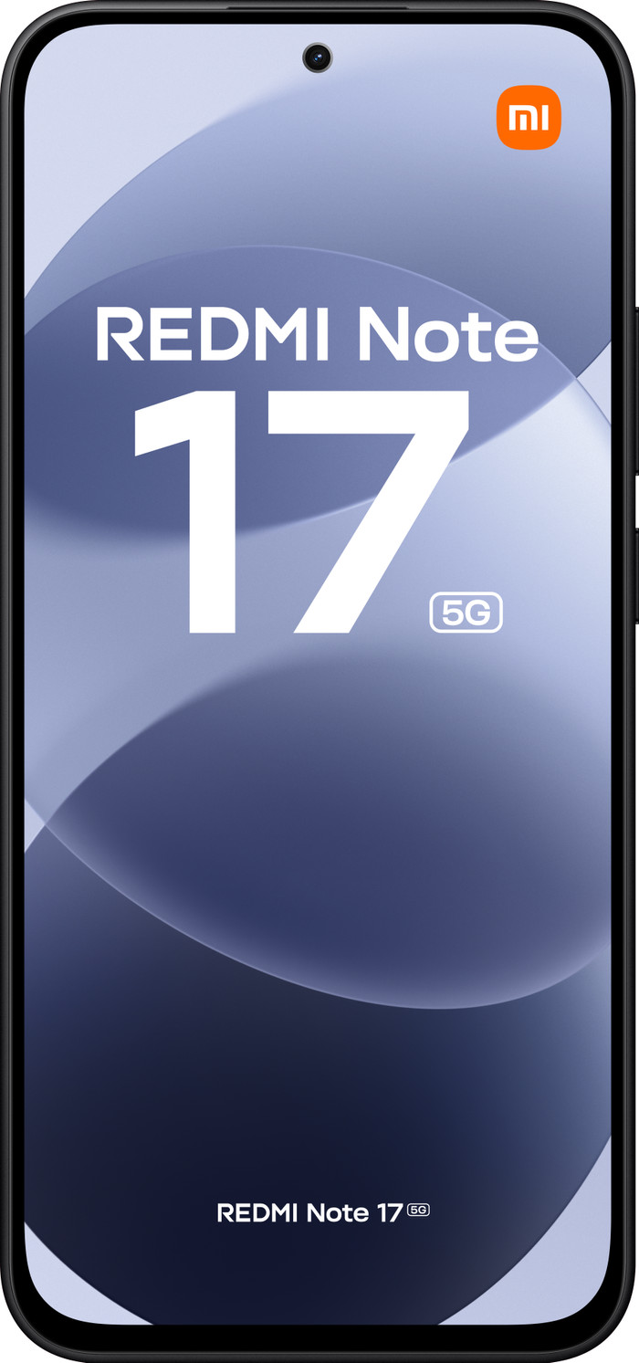 Redmi Note 17 256GB Schwarz 5G vorne