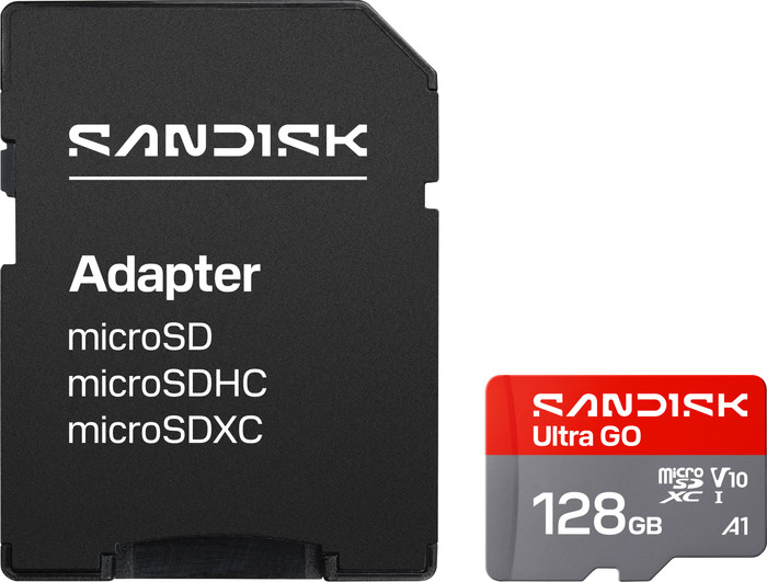 SANDISK Ultra GO microSDXC 128GB front