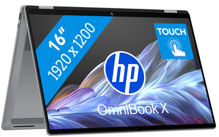 HP OmniBook X Flip NG AI PC 16-cc0050ngx - 16" - AMD Ryzen AI 5 - 16GB RAM/512GB SSD Main Image
