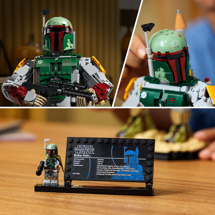 LEGO Star Wars Boba Fett 75455 detail