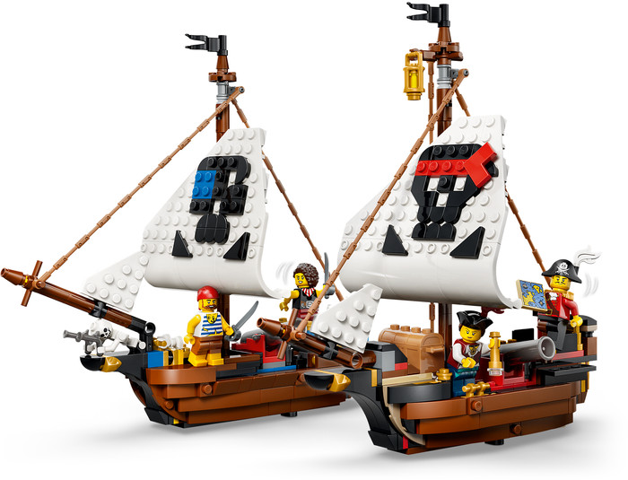 LEGO Creator 3-in-1-Sets Legendäres Piratenschiff 31387 detail