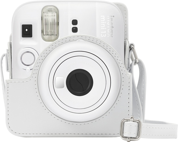 Fujifilm Instax Mini 13 Zubehörset Clay White vorne