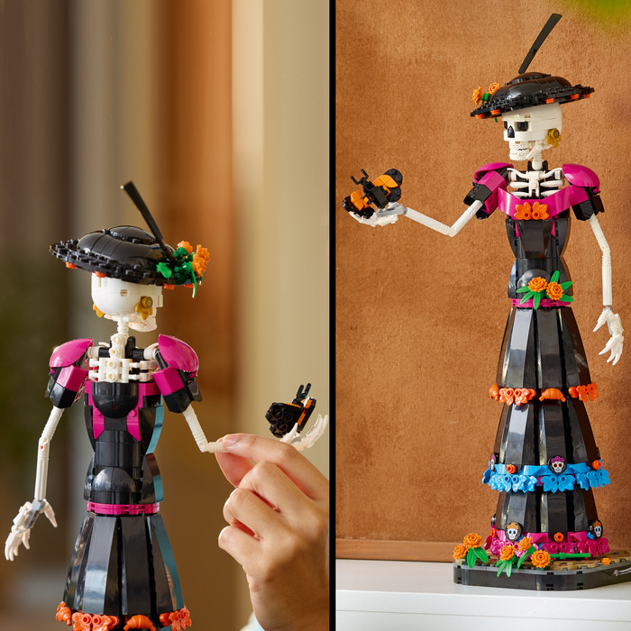 LEGO Ideas La Catrina 21372 produkt in gebrauch