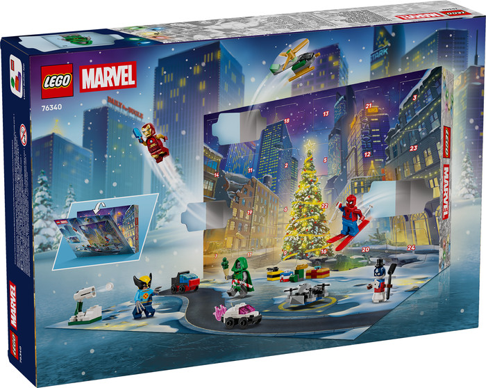 LEGO Marvel Advent Calendar 2026 76340 packaging