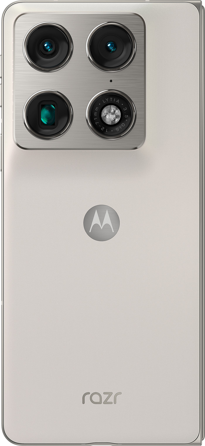 Motorola Razr Fold 512GB Weiß 5G rückseite