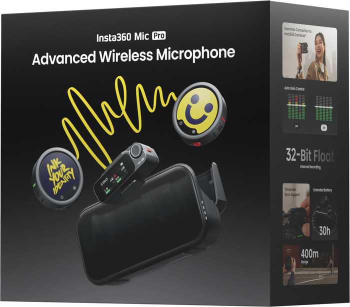 Insta360 Mic Pro Dual verpackung