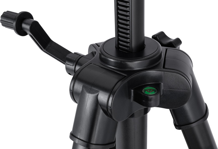 BlueBuilt Tripod with 3-way head detail