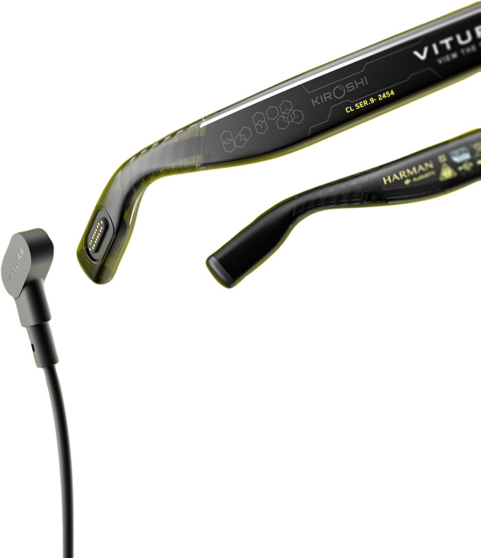 VITURE x Cyberpunk 2077 Luma Cyber XR-Brille detail