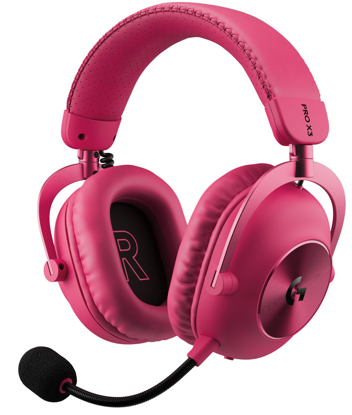 Logitech G Pro X3 Lightspeed Wireless Gaming Headset Pink Main Image