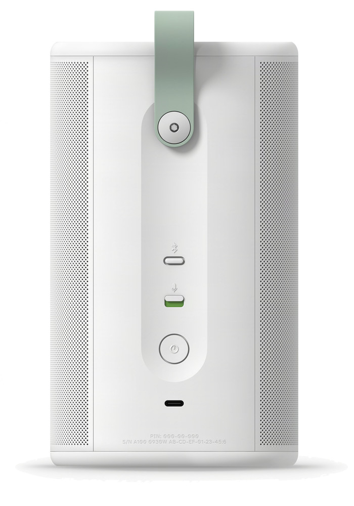 Sonos Play Weiß rückseite