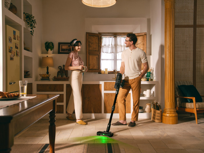 Roborock H60 Ultra produkt in gebrauch