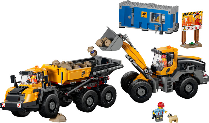 LEGO City Kipplaster und Schaufellader 60494 Main Image