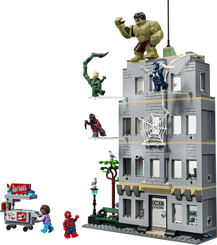 LEGO Marvel Großer Showdown: Spider-Man vs. Hulk 76350 Main Image