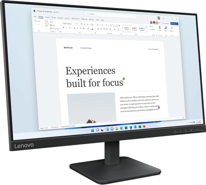 Lenovo L27-4e vorne