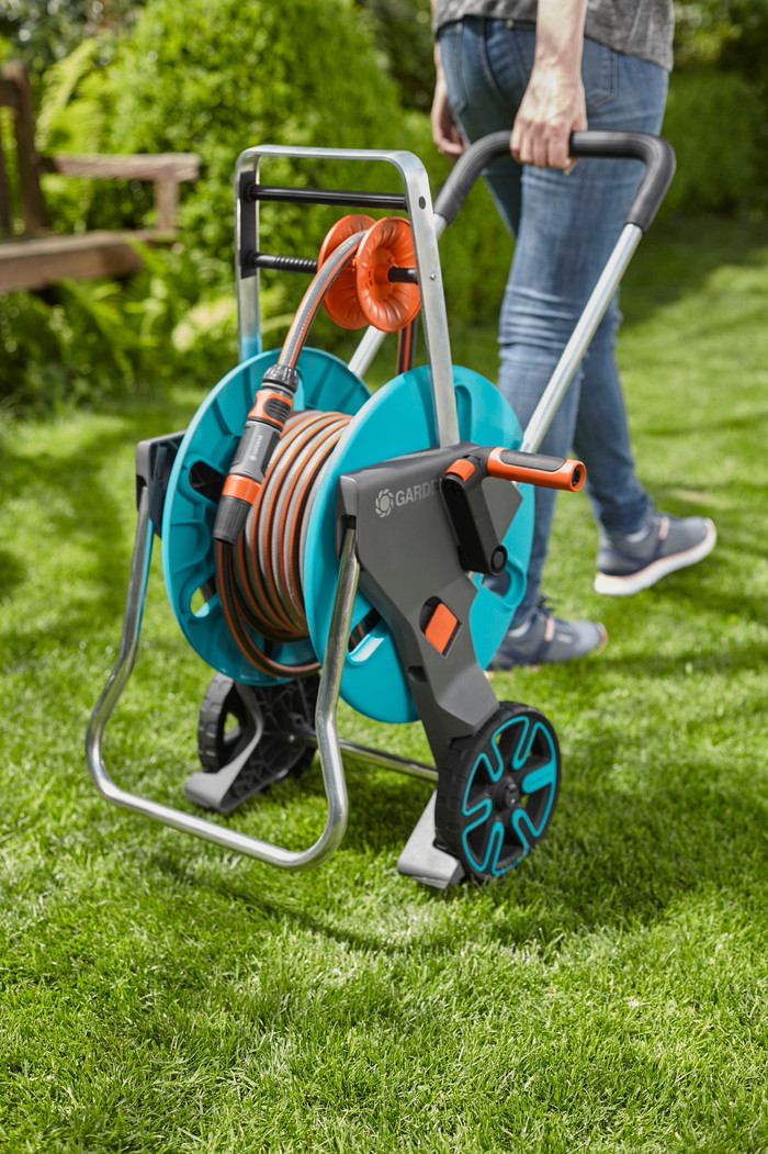 Gardena CleverRoll M Easy Set produkt in gebrauch