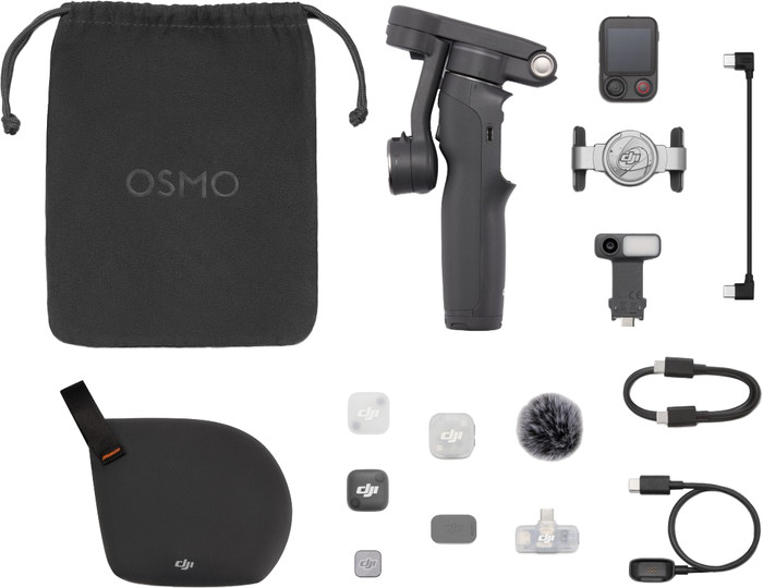 DJI Osmo Mobile 8 Pro Creator Combo zubehör
