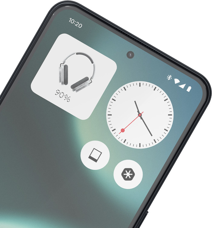Just in Case Tempered Glass Nothing Phone (3a) Lite Panzerglas detail