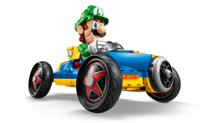 LEGO Super Mario Kart: Luigi & Turboflitzer 72050 rechte seite