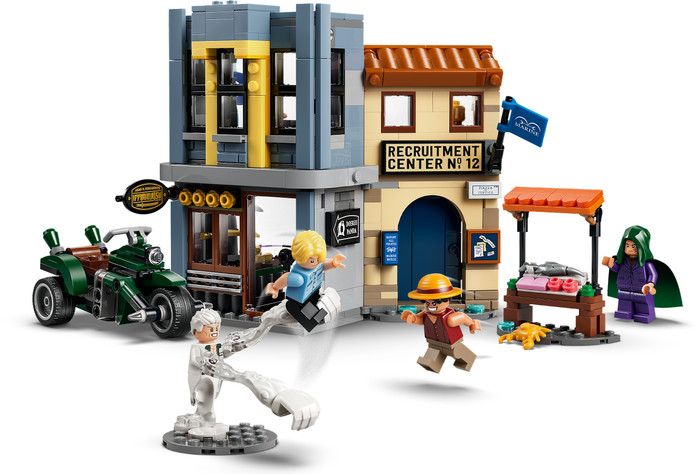 LEGO One Piece Showdown mit Kapitän Smoker 75642 detail