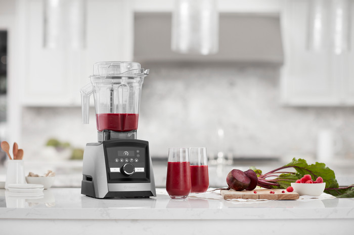 Vitamix Ascent A3500i Brushed Edelstahl produkt in gebrauch