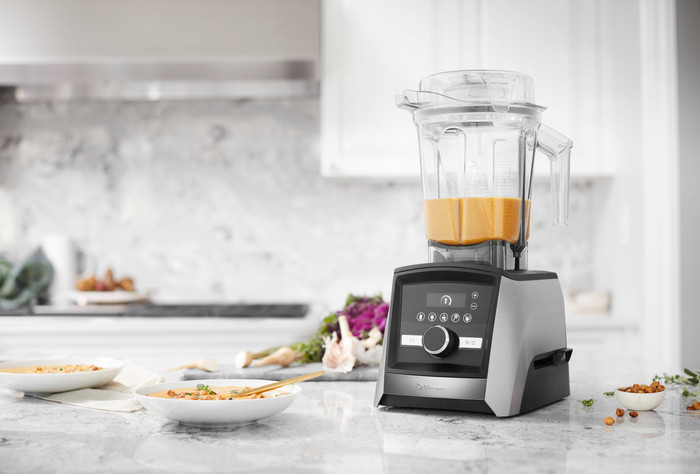Vitamix Ascent A3500i Brushed Edelstahl produkt in gebrauch