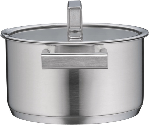 WMF Ultimate Cool Topfset 5-teilig + Glasdeckel detail
