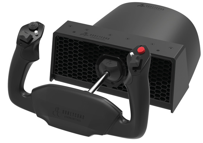 Honeycomb Alpha Flight Controls Lite Yoke und Switch Panel PC und Mac rechte seite