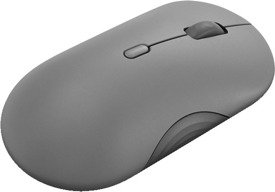 Lenovo 350 Bluetooth Leise Maus Luna Grey rechte seite