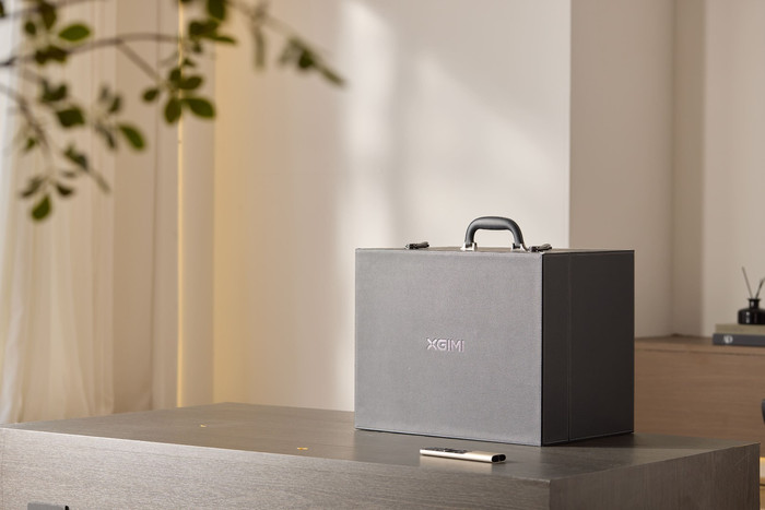 XGIMI Titan Noir produkt in gebrauch