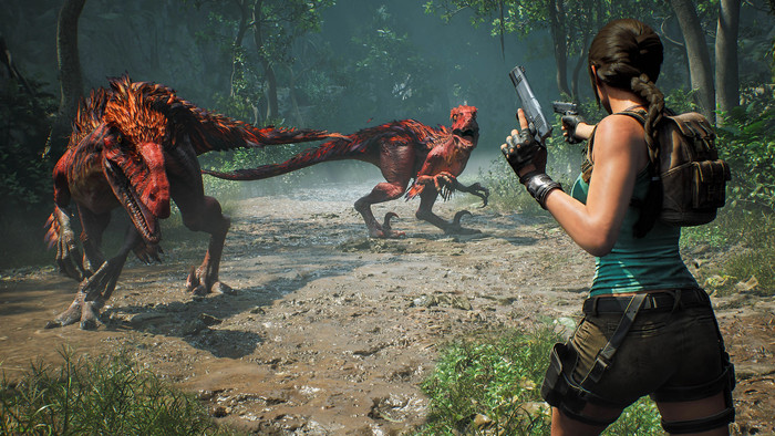 Tomb Raider: Legacy of Atlantis PS5 product in use