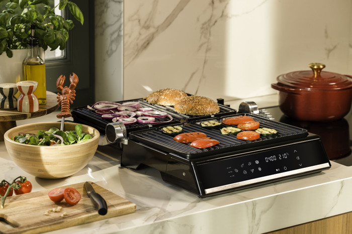 Pierre Kontaktgrill PCG7000 Pro produkt in gebrauch