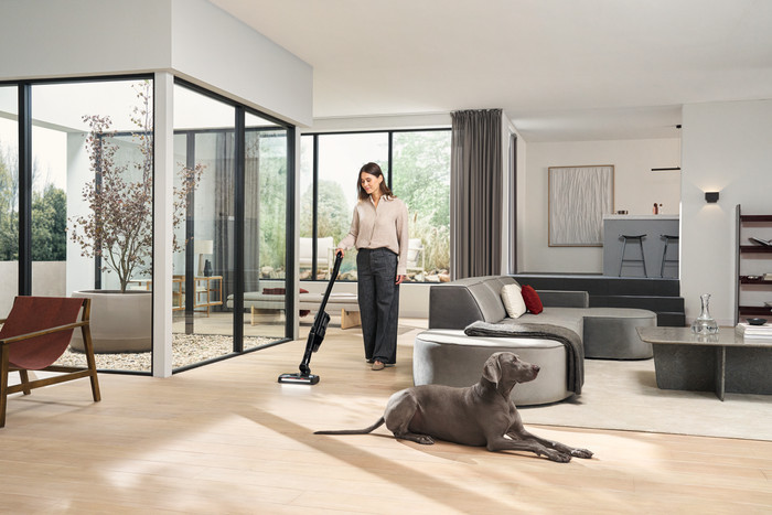 Miele Triflex HX3 Cat & Dog produkt in gebrauch