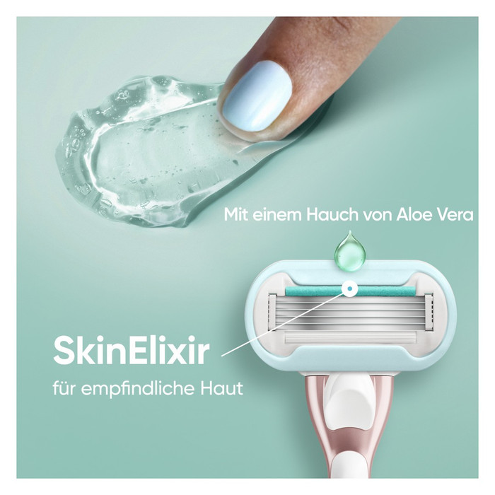 Gillette Venus Deluxe Smooth Sensitive Ersatzklingen (10 Stück) visueller lieferant