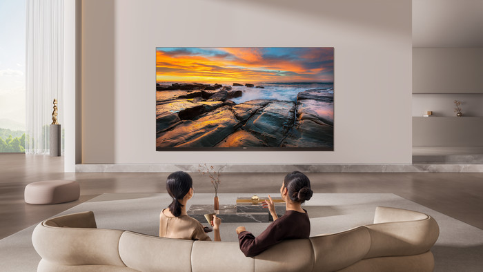 TCL SQD Mini-LED 98 Zoll X11L (2026) produkt in gebrauch