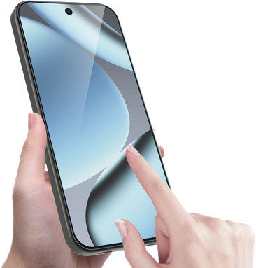 Just in Case Google Pixel 11 / 11 Pro Panzerglas produkt in gebrauch