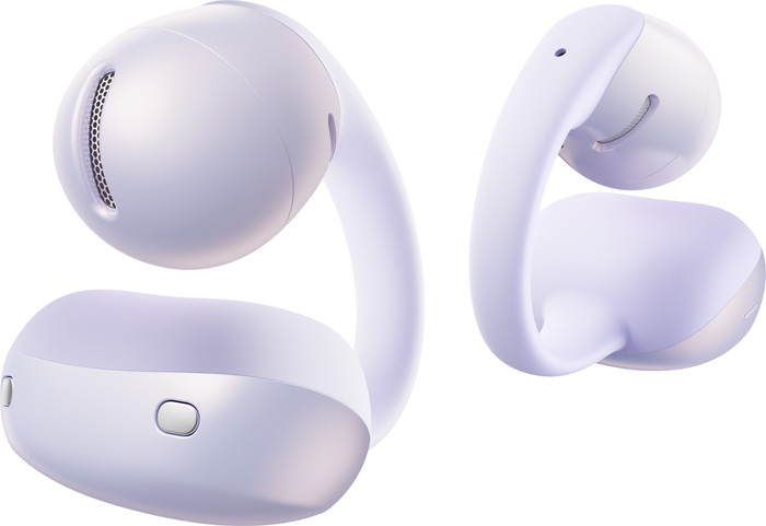 Shokz OpenDots Air Lila linke seite