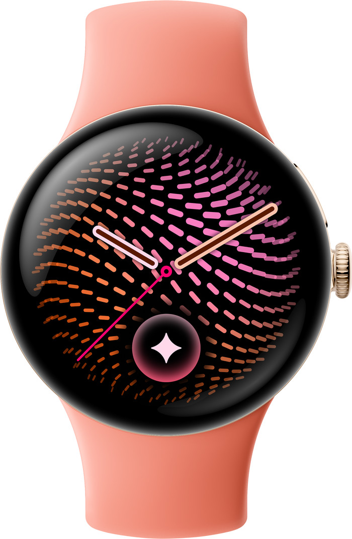 Google Pixel Watch 5 Pink 41mm front
