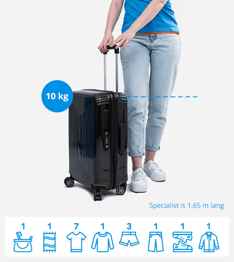 Samsonite S'Cure Spinner 55cm Crimson Red null