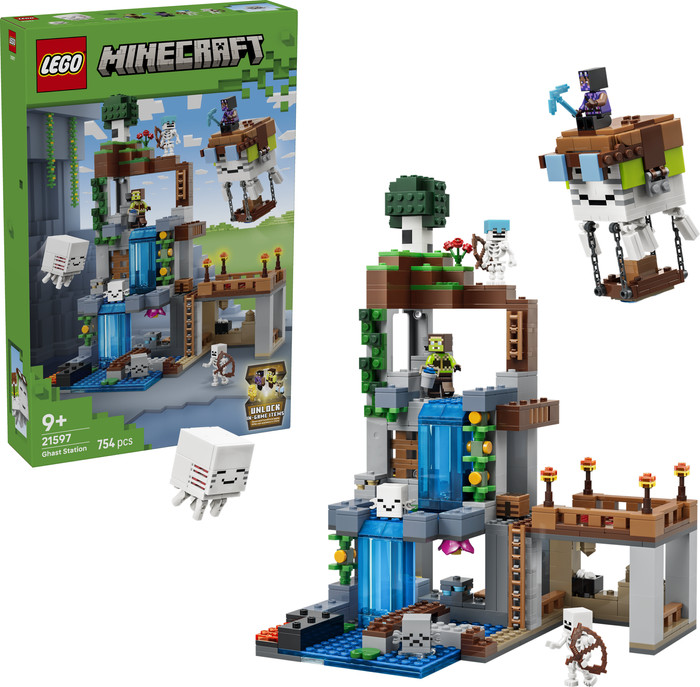 LEGO Minecraft Ghast-Station 21597 rechte seite