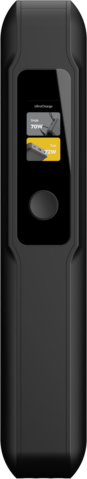 Xtorm NextGen 70 W Powerbank 45.000 mAh Schwarz linke seite