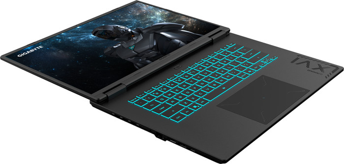 GIGABYTE GAMING A16 PRO DYHG5DECC4SH - 16" - Intel Core 7 - 32GB RAM/1TB SSD - RTX 5080 linke seite