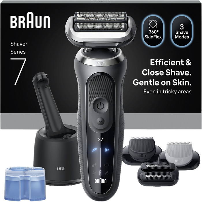 Braun Series 7 72-G7865CC Grau verpackung