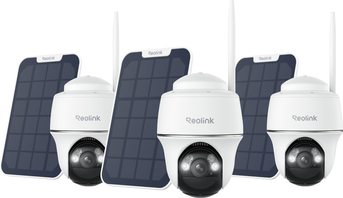 Reolink Argus B430 + Solar Panel 3er-Pack Main Image